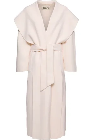 TOVE Cappotto Lungo Ondine In Misto Lana