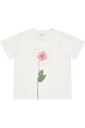 Stella McCartney T-shirt In Jersey Di Cotone Con Stampa