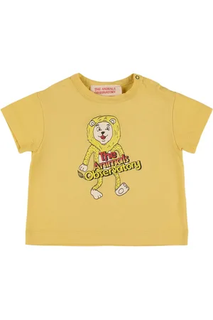 The Animals Observatory T-shirt In Jersey Di Cotone Stampato