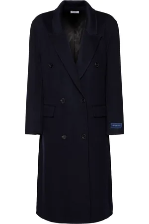 Sporty & Rich Cappotto Doppiopetto In Lana E Cashmere