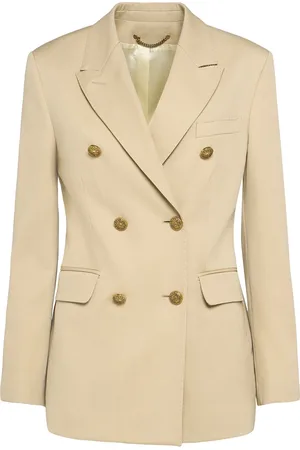 Golden Goose Blazer Doppiopetto Golden In Lana