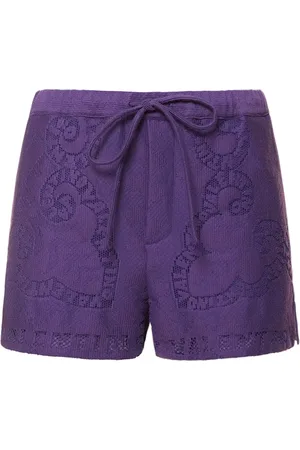 VALENTINO Shorts In Guipure Di Cotone