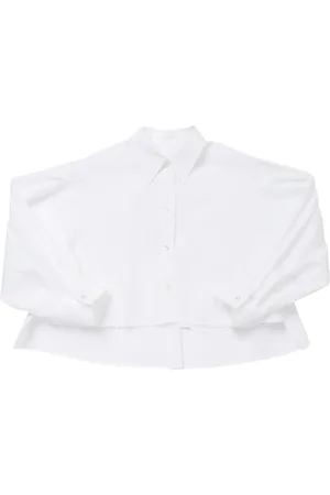 Maison Margiela Fodera In Popeline Di Cotone