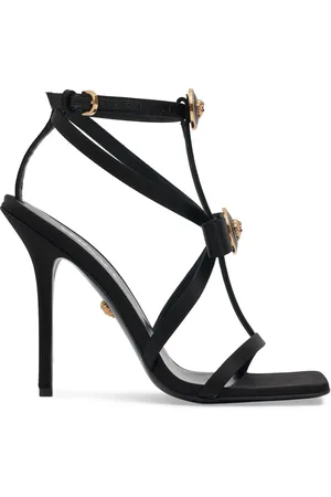 VERSACE Sandali In Raso 110mm