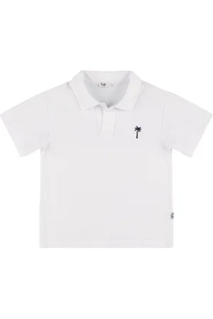 Il gufo Polo In Jersey Di Cotone