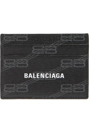 Balenciaga Porta Carte Di Credito Con Logo