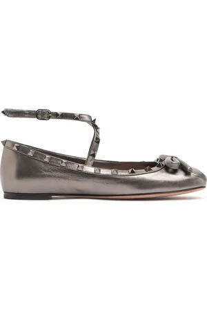 VALENTINO GARAVANI Ballerine Rockstud In Pelle 5mm
