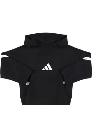 adidas Felpa In Misto Cotone Con Cappuccio