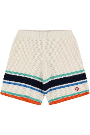 Casablanca Shorts In Maglia Crochet