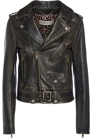 Golden Goose Giacca Golden In Pelle