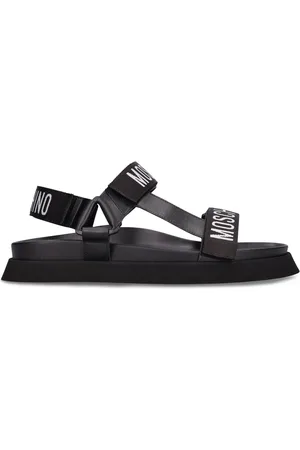 Moschino Sandali Fussbett In Webbing 40mm