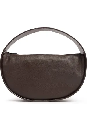 St Agni Borsa Petite Arc In Pelle Intrecciata