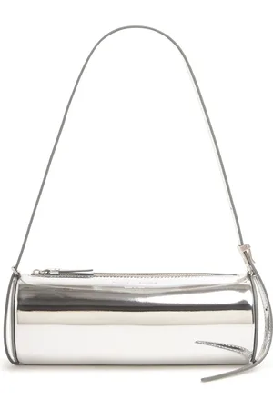 Proenza Schouler Borsa Silo Metallizzata Con Manico