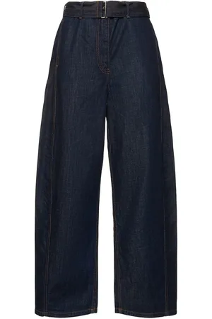 MAGDA BUTRYM Jeans Baggy Fit In Denim Con Cintura