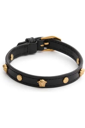 VERSACE Bracciale Medusa In Pelle