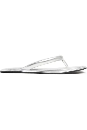 St Agni Ballerine Sumi In Pelle Metallizzata 10mm