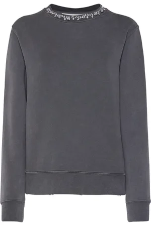 Golden Goose Felpa Regular Fit Golden Distressed