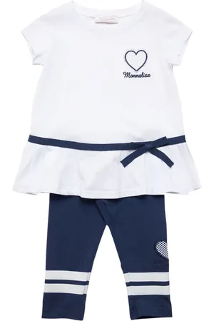 MONNALISA T-shirt E Leggings In Jersey