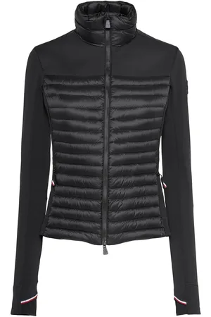 Moncler Felpa In Polartec Imbottita Con Zip