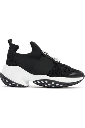 Roger Vivier Sneakers Viv Run In Mesh E Neoprene 75mm