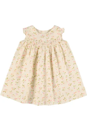 BONPOINT Vestito In Cotone Stampato