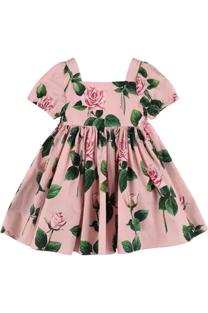 Dolce & Gabbana Vestito In Cotone Stampato