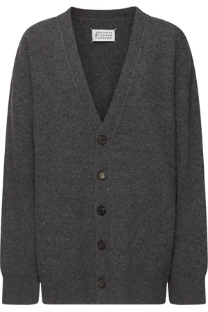 Maison Margiela Cardigan In Lana Washed