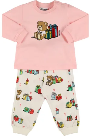 Moschino Felpa E Pantaloni In Cotone