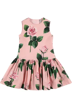 Dolce & Gabbana Vestito In Cotone Stampato