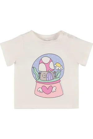 Stella McCartney T-shirt In Jersey Di Cotone Stampato
