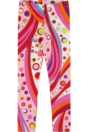 Puccini Leggings In Jersey Di Misto Cotone Stampato
