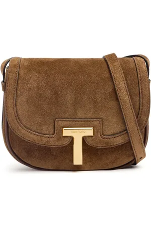 Tom Ford Borsa Mini Wallis In Camoscio