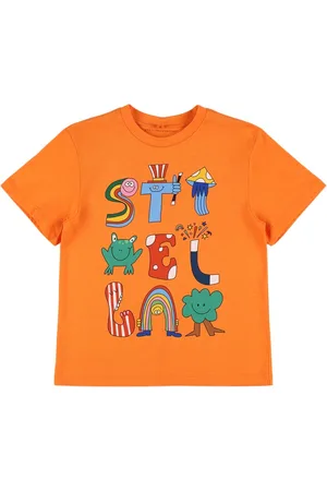 Stella McCartney T-shirt In Jersey Di Cotone Stampato