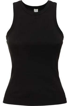 Flore Flore Tank Top Hannah Tank In Cotone Organico A Costine