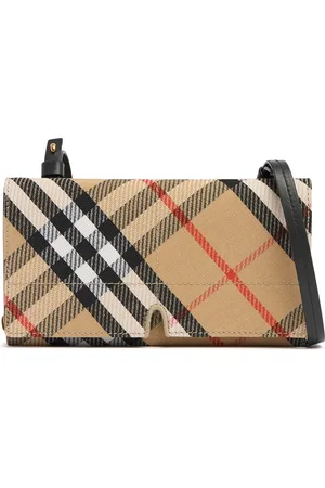 Burberry Borsa A Spalla In Tela Snip Multi Pouch