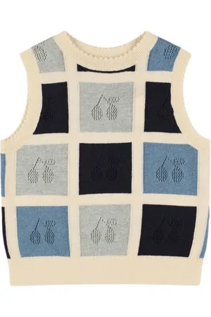 BONPOINT Gilet Cherry In Maglia Di Cotone E Cashmere