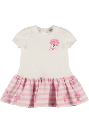 MONNALISA Vestito In Misto Cotone Stampato