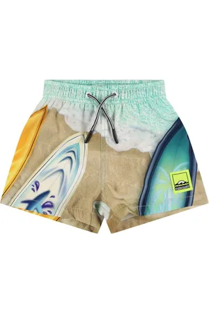 Molo Shorts Mare In Nylon Riciclato Stampato
