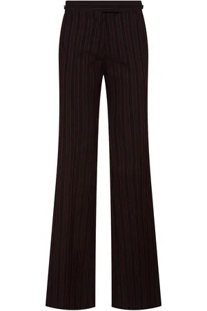 Alexander McQueen Pantaloni Sartoriali Gessati In Lana