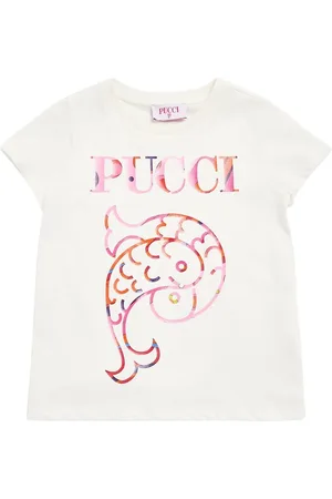 Puccini T-shirt In Jersey Di Cotone Stampato