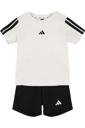 adidas T-shirt E Shorts In Jersey Di Cotone
