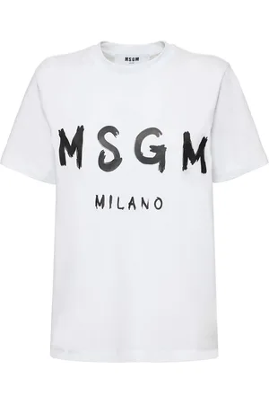 Msgm T-shirt Stampa Logo