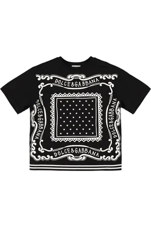 Dolce & Gabbana T-shirt In Jersey Di Cotone Stampato