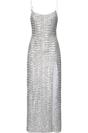 Oseree Vestito Midi Con Paillettes