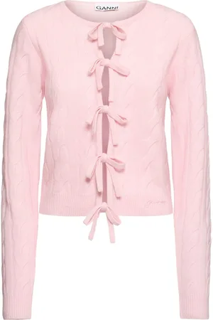 Ganni Cardigan In Misto Cashmere