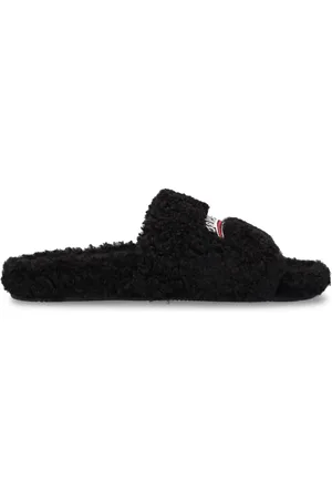 Balenciaga Sandali Political In Eco Pelliccia