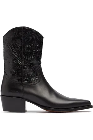 Dsquared2 Stivali Texan In Pelle