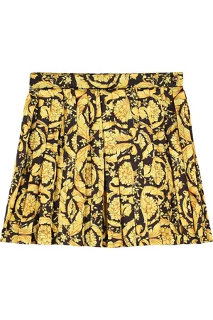 VERSACE Gonna In Twill Stampato