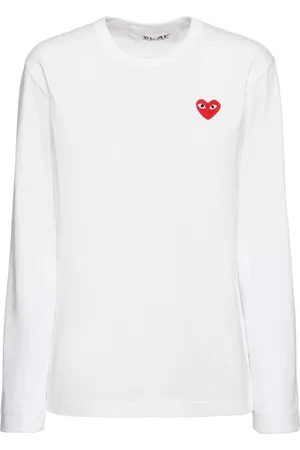 Comme des Garçons T-shirt In Jersey Di Cotone Con Logo