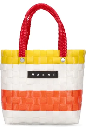 Marni Borsa Shopping Color Block Con Logo